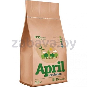 Стиральный порошок April Evolution EcoSolution, 1,5 кг