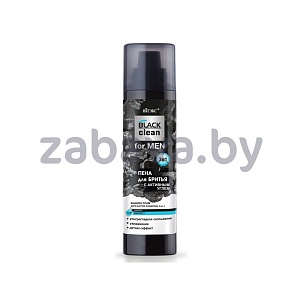 Пена для бритья «Витэкс» Black Clean, с активированным углём, 250 мл