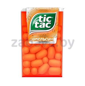 Драже Tic Tac, апельсин, свежая мята, фруктовый микс или кока-кола, 16 г