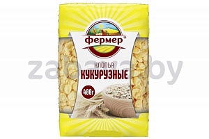 Хлопья «Фермер», кукурузные/из 7 злаков, 400 г
