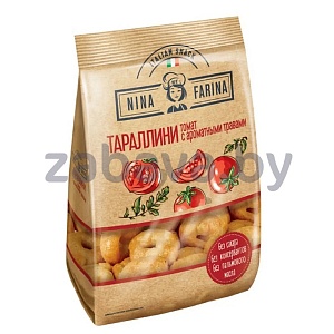 Тараллини Nina Farina, томат-травы, 180 г