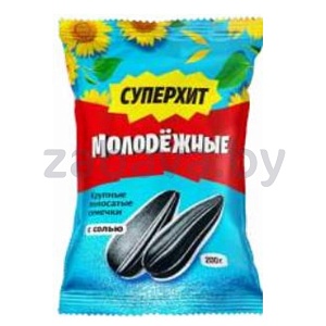 Семечки «Суперхит» «Молодежные» с солью, 200 г