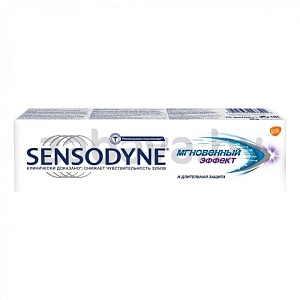 Паста зубная Sensodyne, мгновенный эффект, 75 мл