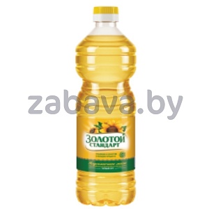 Масло подсолнечное «Золотой стандарт», раф., 770 мл