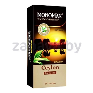 Чай Monomax, в ассортименте, 20 пакетиков