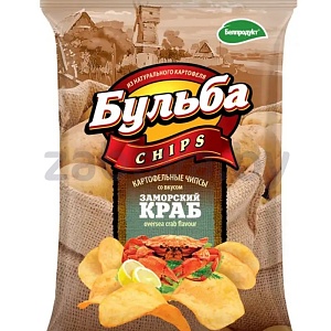 Чипсы картофельные «Бульба Chips», 75 г, в ассорт.