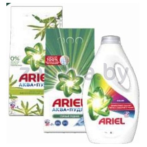 Порошок или гель для стирки Ariel, 3 кг/1,105 л, в ассорт.