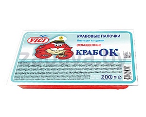 Крабовые палочки Vici «Крабок», охл., 200 г