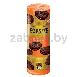Печенье-сэндвич Forsite, с шоколадно-ореховый вкусом, 220 г
