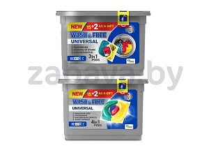 Капсулы для стирки Wash&Free, 17 шт.