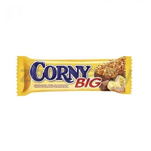 Батончик Corny Big, полоска злаковая с бананом, 50 г