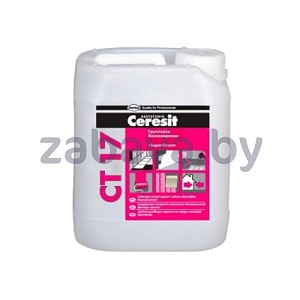 Грунтовка Ceresit CT 17, бесцветная, 10 л