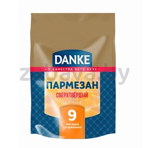 Сыр Danke «Пармезан», колотый, 40%, 9 мес., 100 г