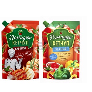 Кетчуп «Помидюр», барбекю/нежный, 270 г