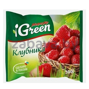 Клубника «Морозко Green», зам., 300 г